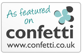 As featured on confetti.co.uk